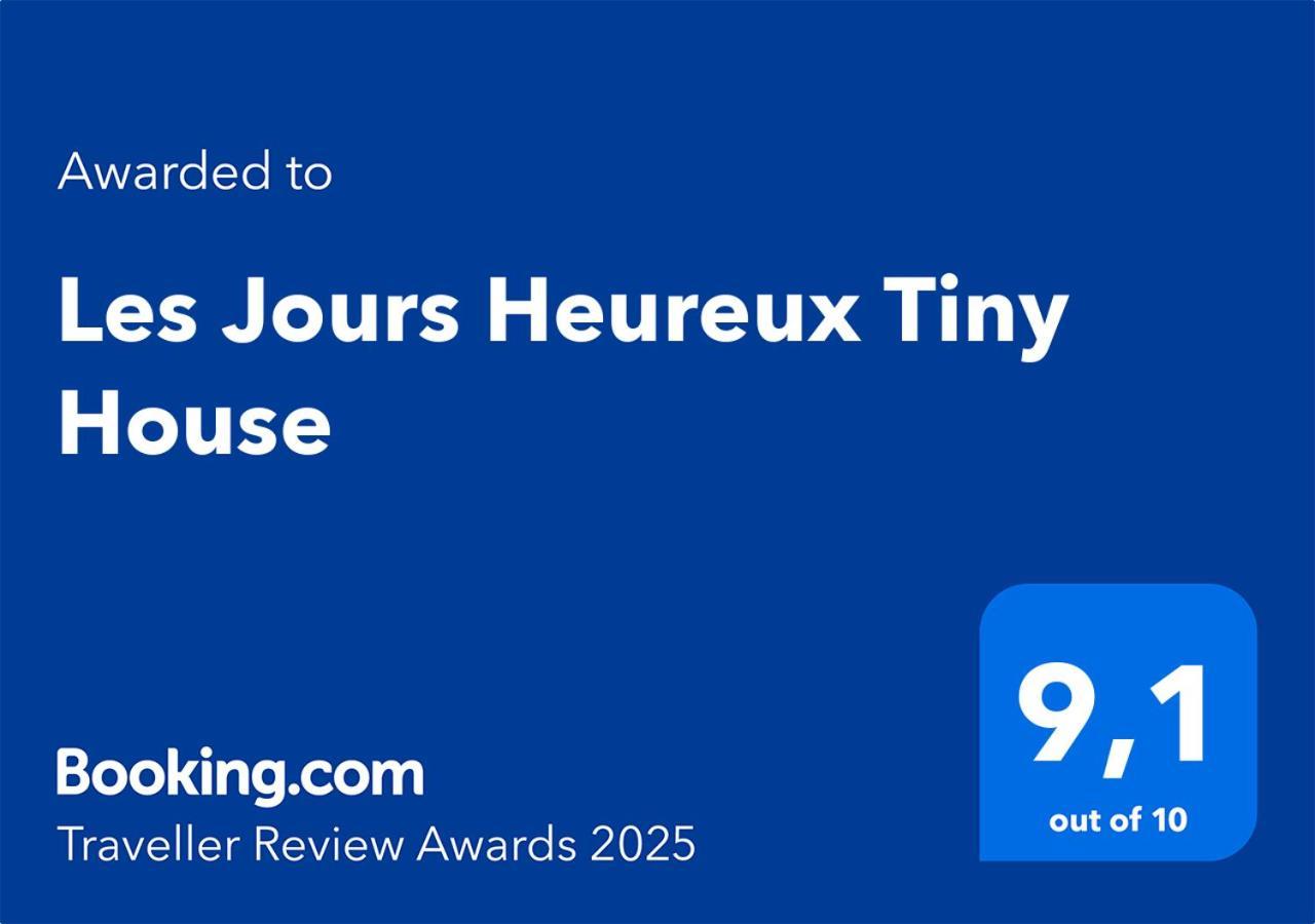 Tiny House Les Jours Heureux Sejour Nature Pres De Dinant Et Des Lacs De L Eau D Heure Villers-le-Gambon Exterior photo